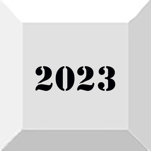 year button showing 2023