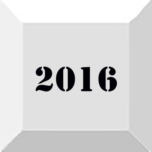 year button showing 2016